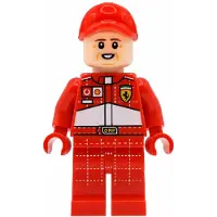 LEGO Minifigurine : Michael Schumacher (référence : twn542)
