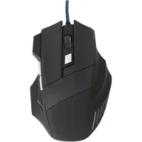 Omega Souris Omega V3200 OM-268 Gaming (43047) (Filaire), Souris, Noir