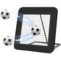 OEM Filet d'entraînement de 100 x 100 cm, avec coin réglable de 40 à 110°, composé de câbles en acier et d'un filet en polyéthylène, idéal pour les exercices de tir et de passes