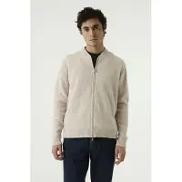 Garcia U261040 Cardigan Beige L Homme