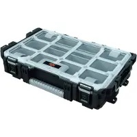 Keter Organisateur d'outils - ROC Pro Gear - 1.0 - Résistant - Multifonctionnel - Couvercle transparent