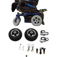 OEM Kit moteur électrique, tension 24V, puissance 250W, vitesse 330 tr/min, diamètre des roues 10 pouces, capacité de charge de 150 à 200 kg