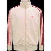 Adidas Originals Veste de survêtement 'Firebird' chamois / rouge carmin