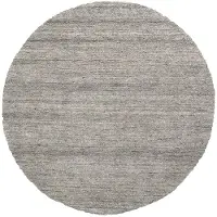 Studio Clarice Tapis rond berbère | Aicha Gris | Ø 160cm | Gris | Rond | Tapis