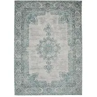 FRAAI Tapis vintage | Dreams Menthe/Turquoise | 70x140cm | Turquoise | Rectangulaire | Tapis