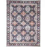 FRAAI Tapis vintage | Imagine Oriental Bleu | 80x150cm | Bleu | Polyester | Rectangulaire