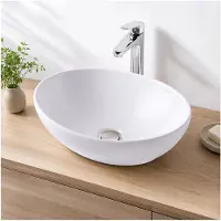 Relaxdays Lavabo posé (340 mm, 410 mm)
