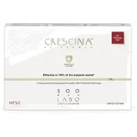 Labo suisse Traitement intensif pour la croissance des cheveux 500 Man Crescina Re-Growth, 5 ampoules,