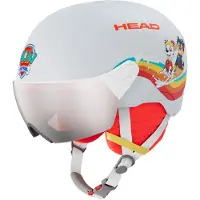 Head - Casque de ski - Yuki Visor Paw Sky - Taille Enfant XS/S - Blanc