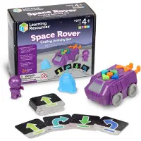Learning Resources , Kit d'activités de programmation pour véhicule spatial, comprenant le véhicule et la piste, à partir de 4 ans, piles AAA requises, multicolore