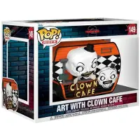 Funko POP! Figurine en vinyle Super Deluxe "Terrifier POP! Rides" avec café et illustration, 15 cm
