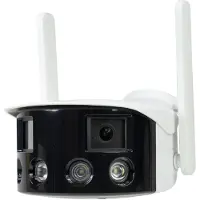 Pni Caméra de surveillance vidéo IP590, sans fil, avec connectivité IP, double objectif, 2 x 2 MP, 1