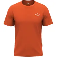 Hannah Booster Short Sleeve T-shirt Orange 2XL Homme