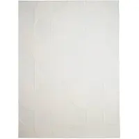 FRAAI Tapis scandinave | Charm Circles Blanc | 140x200cm | Blanc | Rectangulaire | Tapis