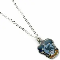 Harry Potter Collier Avec Pendentif Blason Serdaigle Argent