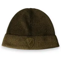 Blauer pour homme. 26WBLUA05467 Bonnet Oliver vert olive (OSFA), Casuel, Laine