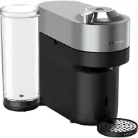 Krups Machine à capsules Nespresso XN930T Nespresso Vertuo Pop Plus titane