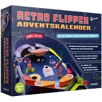 Franzis 67210 - Calendrier de l'Avent « Retro Flipper » - sans plastique