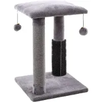 Flamingo Arbre à chat Una 35x35x48,5 cm Gris