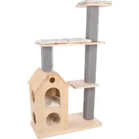 Flamingo Arbre à gratter pour chat , modèle Casandra, couleur marron