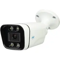 Pni IP8POE 8MP, 4K, D-WDR, 4,0 mm, 6 LED, IP66, microphone et haut-parleur intégrés, blanc