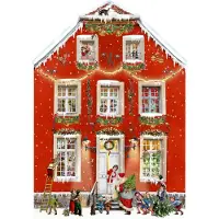 Sonstige Verlage Calendrier de l'Avent A3-Wand - Noël chez nous