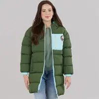 Lagooners Manteau long matelassé Thmfield filles - Vert forêt