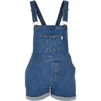 Urban Classics Salopette en jean bleu denim