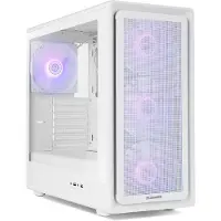 NOX Boîtier ATX Hummer Aero Hyperflow ARGB Blanc