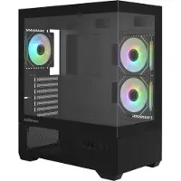 Zalman Boîtier PC (sans alimentation) - CHRONIX V2 - ZM-CHROV2BK - Moyen tour - Format ATX - Noir