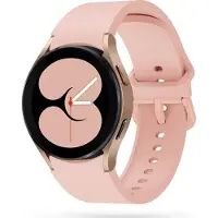 Tech-Protect Smartwatch Samsung Galaxy Watch 4 bracelet, couleur rose (Caoutchouc, Matériau TPU, TPU caoutchouc), Sangles de montre, Rose, Pink