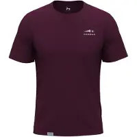 Hannah Fred Short Sleeve T-shirt Violet S Homme