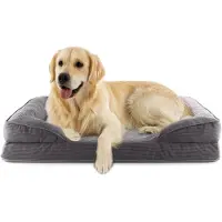 Lumaland Lit pour chien Indoor Cord L 110x75x9cm gris