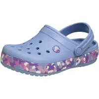 Crocs Crocband Glow Confetti Band Clogs Bleu EU 32-33 Enfants