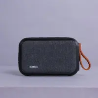 Remax Haut-parleur Bluetooth portable , modèle en tissu, couleur noire