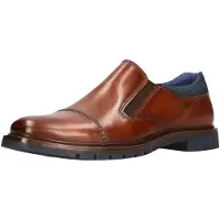 Bugatti Civiaco - Mocassins pour hommes, couleur marron, élégants