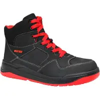 ELTEN Botte de sécurité à lacets MAVERICK black-red Mid ESD S3, taille 41
