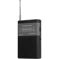 Sunstech RPS42 - Radio portable avec haut-parleur, couleur noir