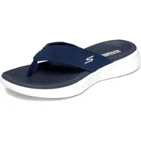 SKECHERS Damen Zehentrenner on the go 600 Sunny Blau