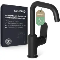 Kludi X1 Mitigeur de lavabo avec commande latérale, sans vidage