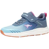 Kangaroos KB-Rida : Chaussures de sport pour enfants, modèle sneaker, adaptées pour l'intérieur, de couleur bleue
