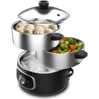 Cecotec Cuiseur Vapeur Vapovita Steelpot 1300w 10l