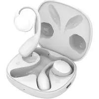 Big Buy Cooking Clip auriculaire SPC Ether 2 Sense Bluetooth 5.3 Open-ear Clip Cancelación ENC 30h Blanco