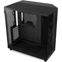 NZXT H6 Flow - Boîtier PC ATX compact à double compartiment - Noir