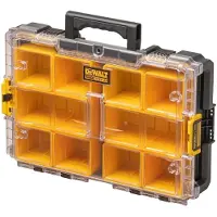 DeWalt Organiseur - - DS100 TOUGHSYSTEM 2.0 - 10 compartiments amovibles - Joint IP65 - Métal résistant