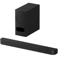 Sony BRAVIA Theatre Bar 5 HT-B500, système 3.1 canaux, 250 W, Dolby Atmos, DTS:X, Dolby Digital, Dolby Digital Plus, Dolby TrueHD, DTS, DTS-ES, DTS 96/24, sans fil, séparé, couleur noire