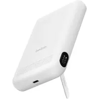 Belkin BPD014hqWH, 10000 mAh, Charge sans fil, 30 W, Blanc
