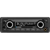 Blaupunkt Autoradio Dublin 412, format 1-DIN, 12 V, avec radio FM, ports USB et MP3, entrée auxiliaire et connectivité Bluetooth