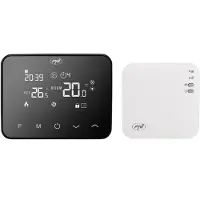 Pni Thermostat de chauffage sans fil CT40 PRO, compatible Wi-Fi, pour systèmes de chauffage, avec 4 programmes journaliers etmanuelle