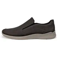 Ecco Irving Slip-On Sportief - taupe - Maat 46